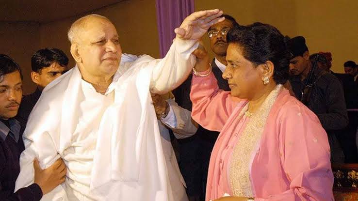 Kanshi ram and Mayawati