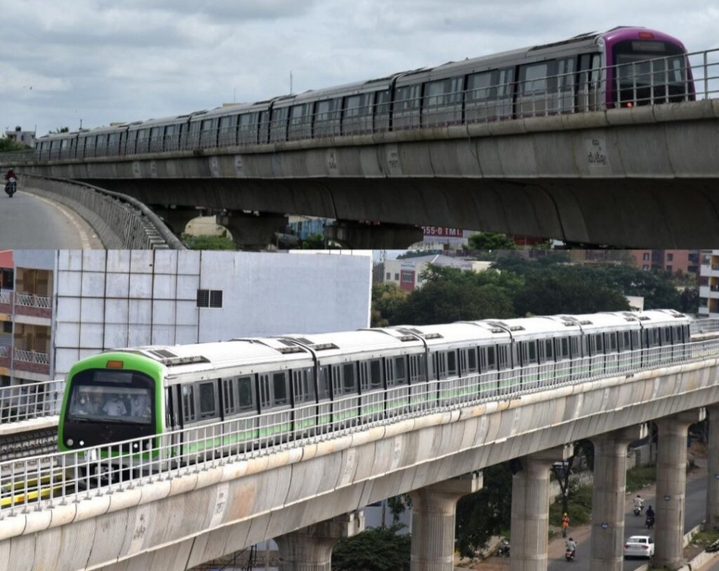 Busiest metros in India namma metro